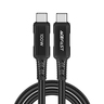 Кабель ACEFAST C4-03 USB-C to USB-C 100W aluminum alloy charging data cable. Цвет: черный