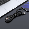 Кабель ACEFAST C2-04 USB-A to USB-C zinc alloy silicone charging data cable для подзарядки и передачи данных. Цвет: черный