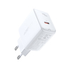 Зарядное устройство ACEFAST A1 PD20W single USB-C charger EU. Цвет: белый