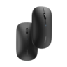 Беспроводная компьютерная мышь UGREEN MU001 (90531) Portable Wireless Mouse 4000DPI 2.4G and Bluetooth Silence Desig. Цвет: черный