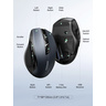 Беспроводная компьютерная мышь UGREEN MU006 (90545) Ergonomic Wireless Mouse 2.4G 4000DPI Silence Design без батарейки АА. Цвет: черный