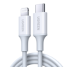 Кабель UGREEN US171 (60748) USB-C to Lightning Cable M/M Nickel Plating ABS Shell. Длина: 1,5м. Цвет: белый