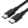 Кабель UGREEN US286 (10306) USB-C 2.0 Male To USB-C 2.0 Male 3A Data Cable. Длина: 2м. Цвет: черный