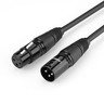 Кабель UGREEN AV130 (20710) Cannon Male to Female Microphone Extension Audio Cable. Длина: 2м Цвет: черный