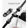 Лента-липучка для стяжки кабелей UGREEN LP124 (40354) 20mm Cable Tie Band. Длина: 2 м. Цвет: черный