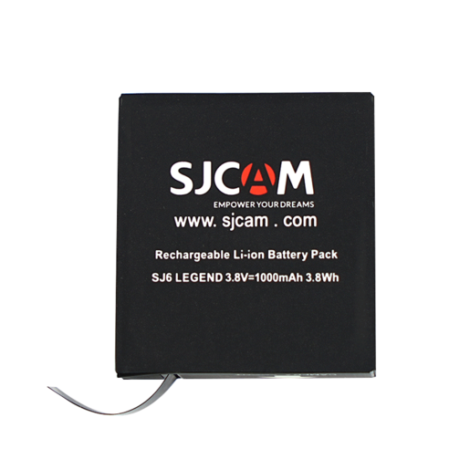 SJCAM Аккумулятор для экшн-камер SJ6 - 1 шт. (1000 мАч)