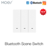 Беспроводной переключатель MOES Bluetooth 3-Gang Wireless Switch