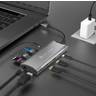 Мини-док станция j5create USB-C® Multi-Monitor Mini Dock, совместима с устройствами USB4