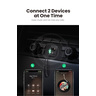 Адаптер автомобильный UGREEN CM309 (70601) Bluetooth 5.0 Car Receiver Aux with Mic Audio Adapter с микрофоном. Цвет: черный