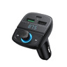 Зарядное устройство автомобильное UGREEN CD229 (80910) FM&Bluetooth Transmitter&Car Charger + TF Slot. Цвет: черный
