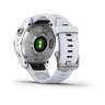 Garmin Fenix 7S Silver с белым ремешком Спортивные часы 010-02539-03
