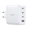 Сетевое зарядное устройство UGREEN CD226 (15337) Nexode USB-A+3*USB-C 100W GaN Tech Fast Charger EU. Цвет: белый