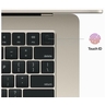 Портатив.персон.компьютер Apple 15-inch MacBook Air: Apple M2 chip with 8-core CPU and 10-core GPU/8GB/512GB Starlight цвет: сияющая звезда